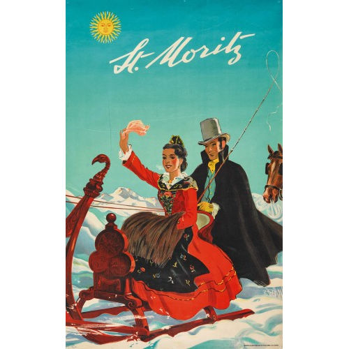 HUGO LAUBI : 'St. Moritz' (DOBIASCHOFSKY AUKTIONEN AG)