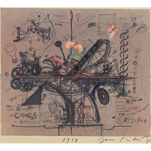 JEAN TINGUELY : 'Chaos I' (DOBIASCHOFSKY AUKTIONEN AG)