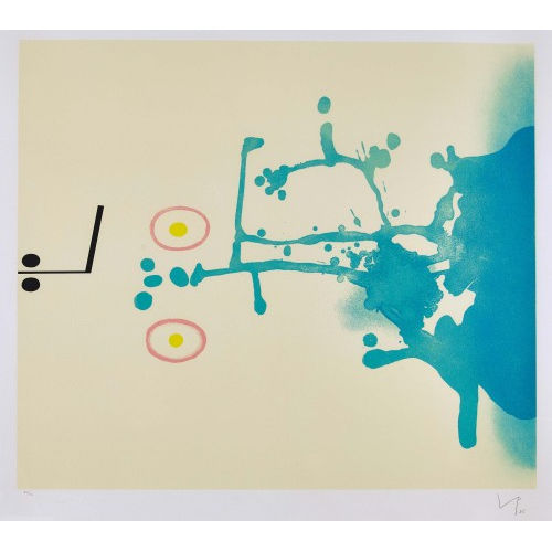 VICTOR PASMORE : 'Blue Fantasy II' (DOBIASCHOFSKY AUKTIONEN AG)