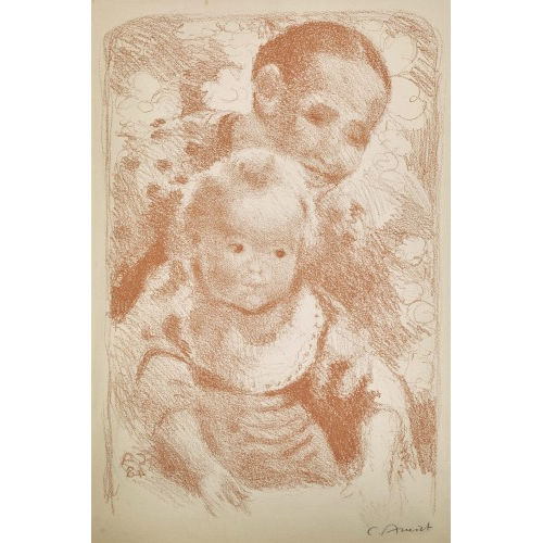 CUNO AMIET : 'Mutter und Kind' (DOBIASCHOFSKY AUKTIONEN AG)