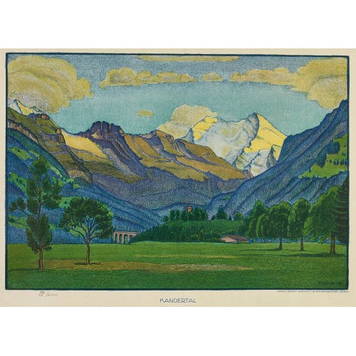 TRAUGOTT SENN : 'Kandertal' (DOBIASCHOFSKY AUKTIONEN AG)