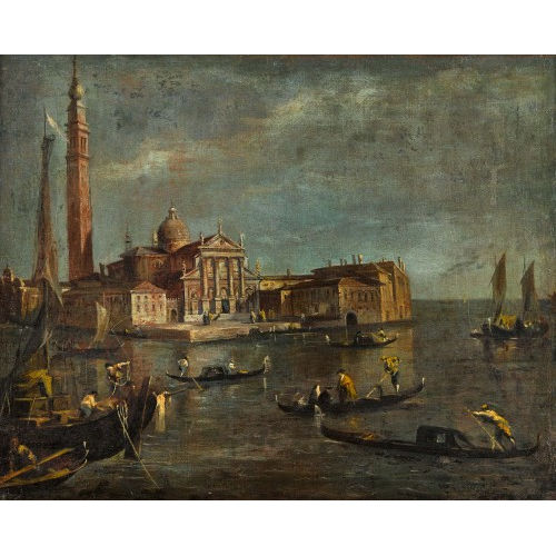 FRANCESCO GUARDI : L'Isola di San Giorgio Maggiore (DOBIASCHOFSKY AUKTIONEN AG)