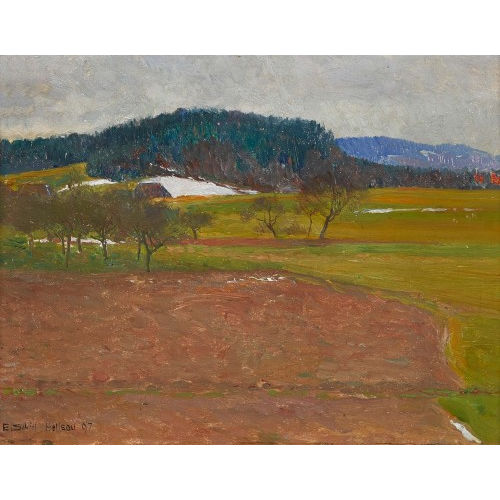 EMIL SCHILL : 'Hellsau bei Herzogenbuchsee' (DOBIASCHOFSKY AUKTIONEN AG)