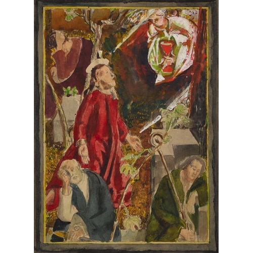 MARTIN LAUTERBURG : Jesus am �lberg (DOBIASCHOFSKY AUKTIONEN AG)
