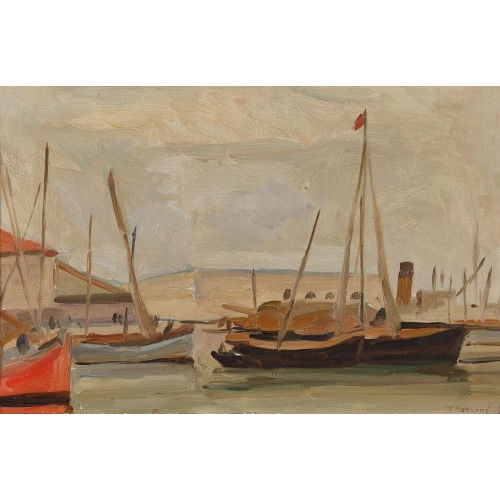 CHARLES �MILE HORNUNG : 'Port � Sfax' (DOBIASCHOFSKY AUKTIONEN AG)