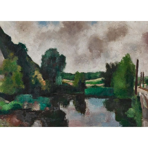 PAUL CHARLEMAGNE : Paysage (DOBIASCHOFSKY AUKTIONEN AG)