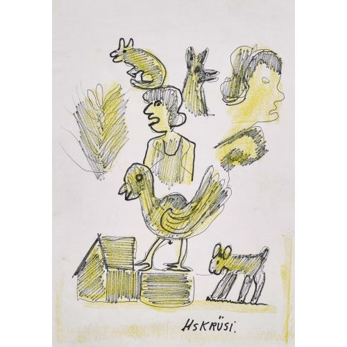 HANS KR�SI : Tierwelt (DOBIASCHOFSKY AUKTIONEN AG)