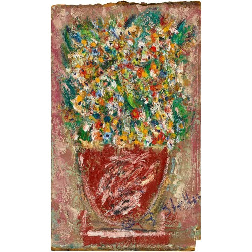 WALTER ARNOLD STEFFEN : Blumenbouquet in einer Vase (DOBIASCHOFSKY AUKTIONEN AG)