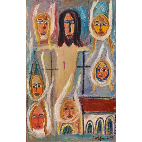 WALTER ARNOLD STEFFEN : 'Christusbild' (DOBIASCHOFSKY AUKTIONEN AG)