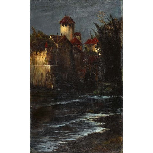 FRITZ BOSCOVITS : Schloss am Wasser (DOBIASCHOFSKY AUKTIONEN AG)