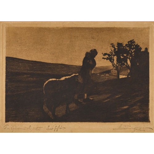 GIOVANNI SEGANTINI : Die Heimkehr (DOBIASCHOFSKY AUKTIONEN AG)