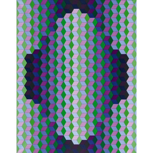 VICTOR VASARELY : 'Kedd' (DOBIASCHOFSKY AUKTIONEN AG)