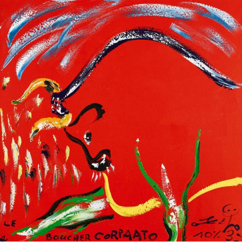 LE (EIGTL. CORPATAUX BOUCHER CORPAATO : Der Stier (DOBIASCHOFSKY AUKTIONEN AG)