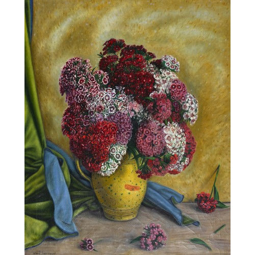 AIM� VICTOR BARRAUD : Les oeillets de po�te (DOBIASCHOFSKY AUKTIONEN AG)