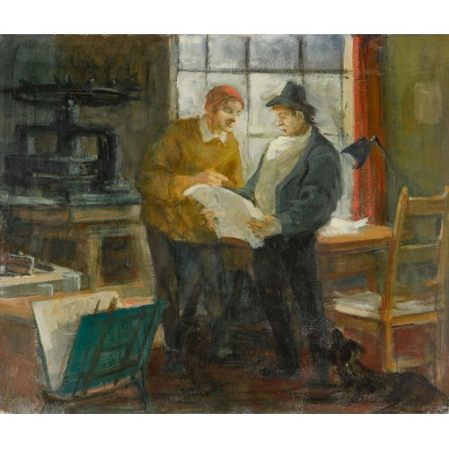 PIERRE STAMPFLI : 'L'�preuve' (DOBIASCHOFSKY AUKTIONEN AG)
