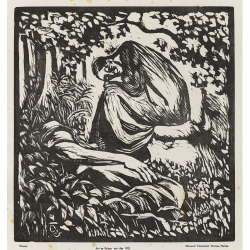 GIOVANNI GIACOMETTI : 'Siesta' (DOBIASCHOFSKY AUKTIONEN AG)