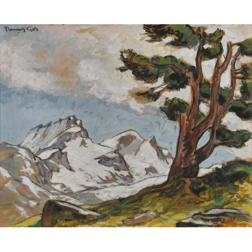 FRANOIS GOS : 'Le Strahlhorn' (DOBIASCHOFSKY AUKTIONEN AG)