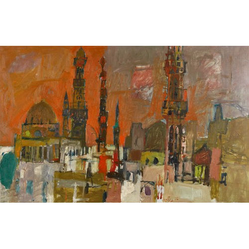 HUGO WETLI : Orientalische Stadtansicht (DOBIASCHOFSKY AUKTIONEN AG)