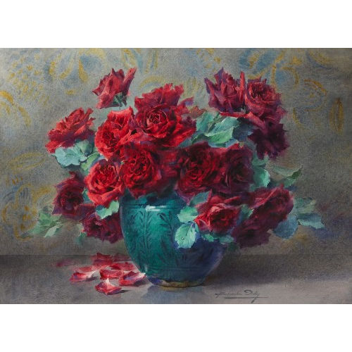 BLANCHE ODIN : Bouquet des roses (DOBIASCHOFSKY AUKTIONEN AG)
