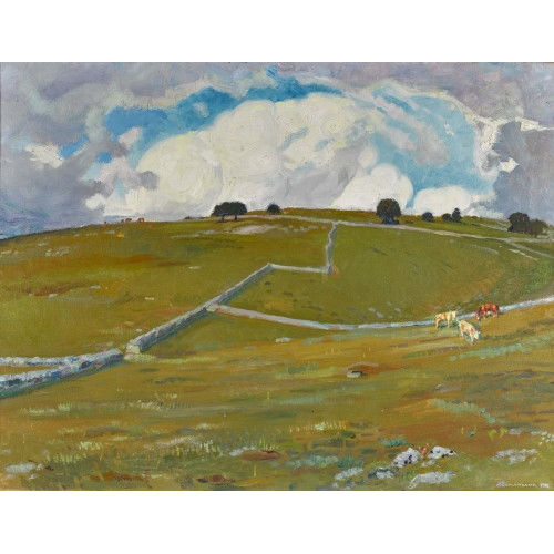 CHARLES L'EPLATTENIER : Paysage du Jura (DOBIASCHOFSKY AUKTIONEN AG)