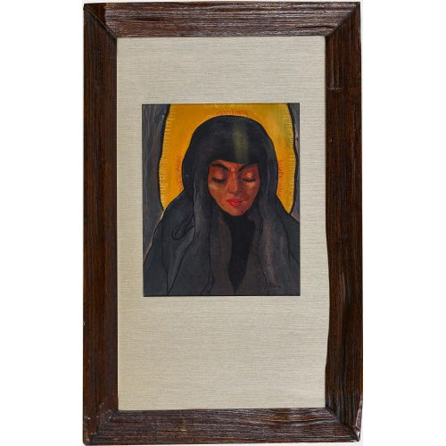 CHARLES-CLOS OLSOMMER : Femme m�ditante (DOBIASCHOFSKY AUKTIONEN AG)