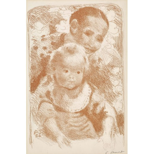 CUNO AMIET : 'Mutter und Kind' (DOBIASCHOFSKY AUKTIONEN AG)