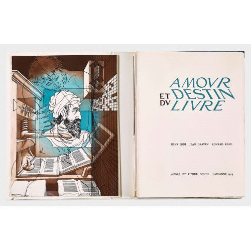 HANS ERNI : Jean Graven: 'Amour et Destin du Livre' (DOBIASCHOFSKY AUKTIONEN AG)
