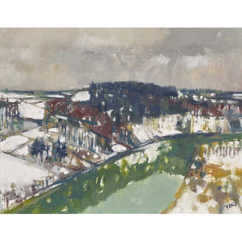 �MILE) YOKI (EIGTL. AEBISCHER : La Sarine en hiver (DOBIASCHOFSKY AUKTIONEN AG)