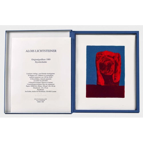 ALOIS LICHTSTEINER : 'Originalgrafiken 1989' (DOBIASCHOFSKY AUKTIONEN AG)