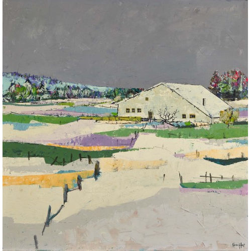 BODO STAUFFER : 'La Chaux-des-Breuleux' (DOBIASCHOFSKY AUKTIONEN AG)