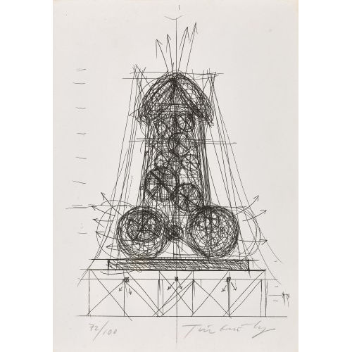 JEAN TINGUELY : Rakete (DOBIASCHOFSKY AUKTIONEN AG)