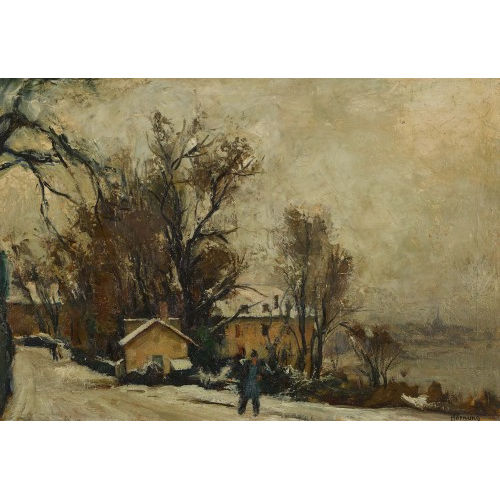 CHARLES �MILE HORNUNG : L'hiver (DOBIASCHOFSKY AUKTIONEN AG)