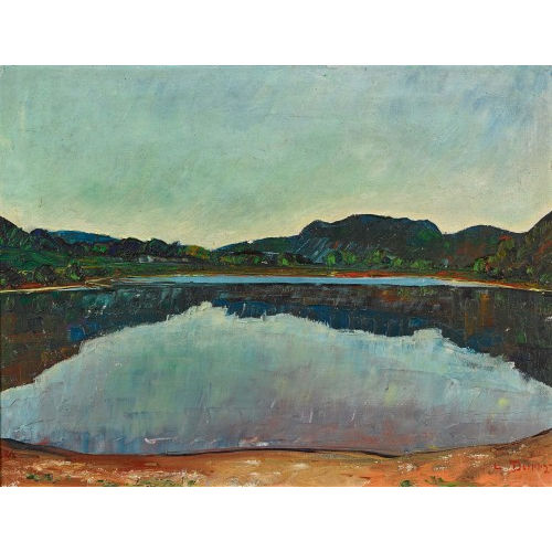 LOUIS D�RR : Abendliche Seepartie (DOBIASCHOFSKY AUKTIONEN AG)