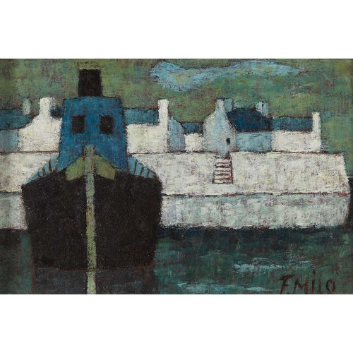 FRANK (EIGTL. RAYMOND MILO : Le port (DOBIASCHOFSKY AUKTIONEN AG)