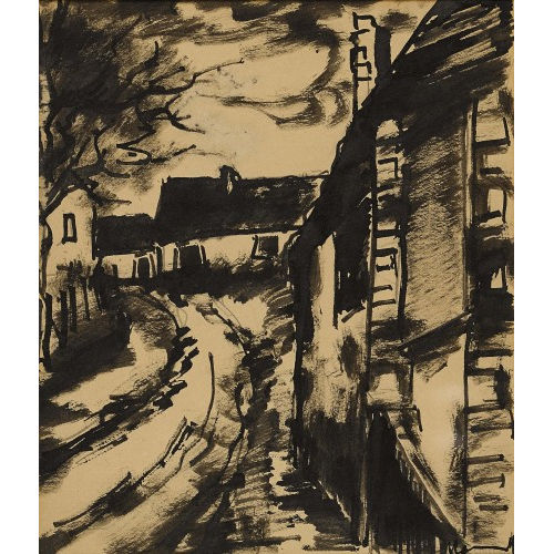 MAURICE DE VLAMINCK : 'Paysage' (DOBIASCHOFSKY AUKTIONEN AG)