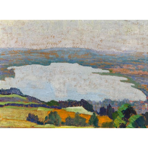 SIGISMUND RIGHINI : 'Blick vom Zugerberg' (DOBIASCHOFSKY AUKTIONEN AG)