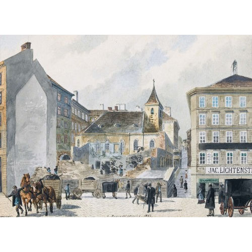 MAXIMILIAN HERMANN NEUBAUER : 'Ruprechtskirche 1912' (DOBIASCHOFSKY AUKTIONEN AG)