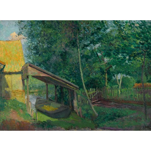 JULES ARTHUR JO�TS : 'Le garage � bateaux' (DOBIASCHOFSKY AUKTIONEN AG)