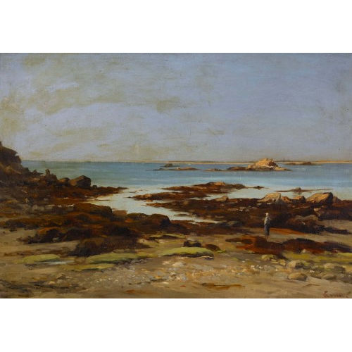 �MILE LOUIS VERNIER : Weite K�stenlandschaft (DOBIASCHOFSKY AUKTIONEN AG)