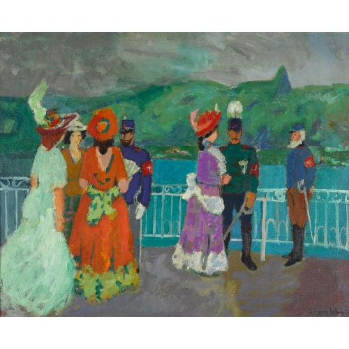 HANS JEGERLEHNER : 'Promenade' (DOBIASCHOFSKY AUKTIONEN AG)