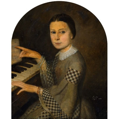JOSEPH SINT�S : Junge Frau am Klavier (DOBIASCHOFSKY AUKTIONEN AG)