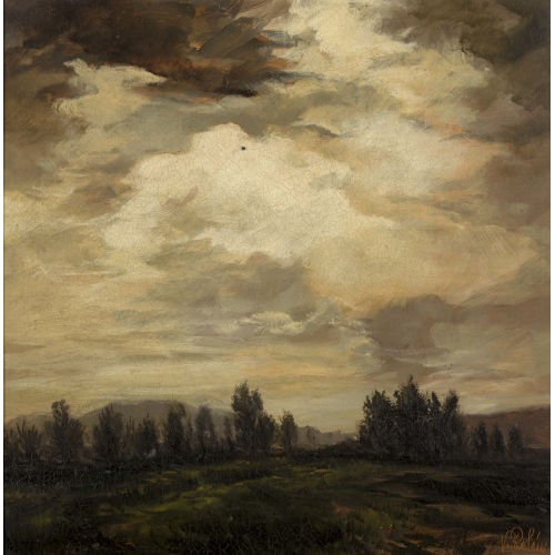 VIKTOR ROLIN : Weite Landschaft mit B�umen (DOBIASCHOFSKY AUKTIONEN AG)