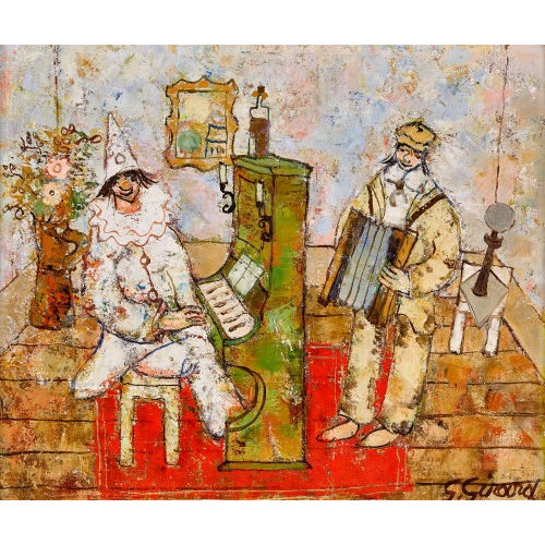 GEORGES GIRARD : 'Le duo' (DOBIASCHOFSKY AUKTIONEN AG)