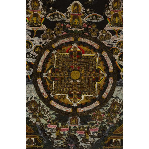 THANGKA : Tibet, 20. Jh (DOBIASCHOFSKY AUKTIONEN AG)