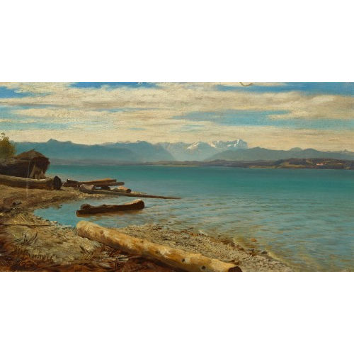 JOHANN GOTTFRIED STEFFAN : 'Starnbergersee' (DOBIASCHOFSKY AUKTIONEN AG)