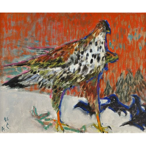 ALOIS CARIGIET : Der Falke (DOBIASCHOFSKY AUKTIONEN AG)