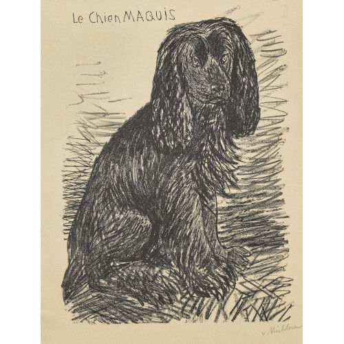 MAX VON M�HLENEN : 'Le chien Maquis' (DOBIASCHOFSKY AUKTIONEN AG)