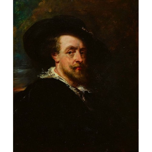 PETER PAUL RUBENS : Selbstportrt (DOBIASCHOFSKY AUKTIONEN AG)