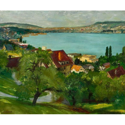 M. SANDOZ : Am Z�richsee (DOBIASCHOFSKY AUKTIONEN AG)