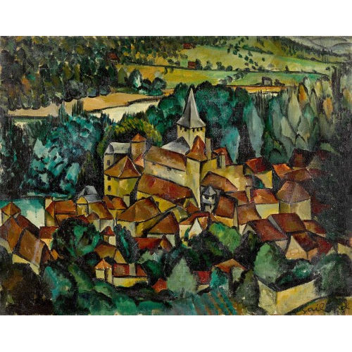 GAILLARD : Carennac am Ufer der Dordogne (DOBIASCHOFSKY AUKTIONEN AG)